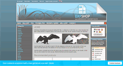 Desktop Screenshot of dxfshop.com